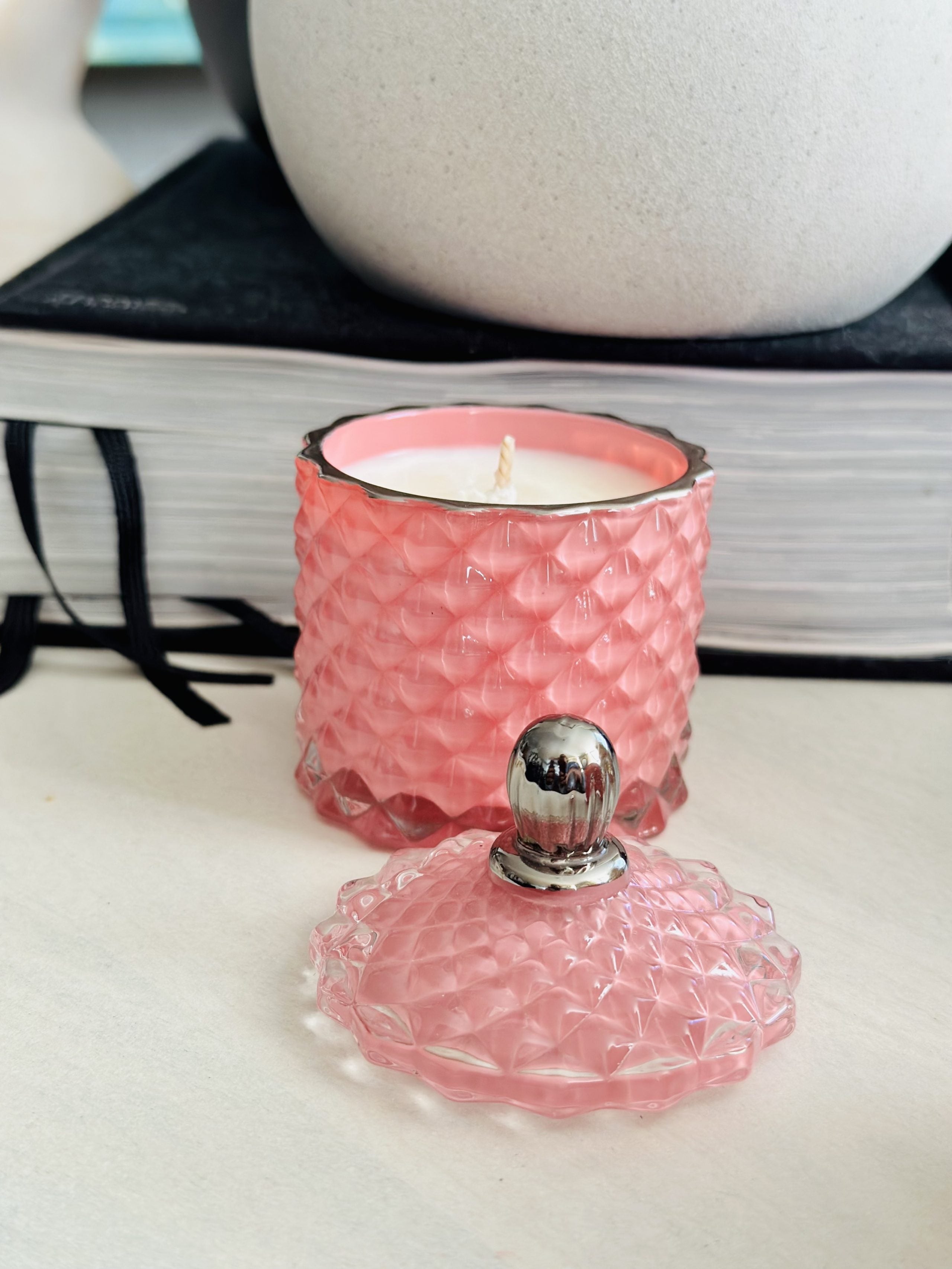 Illuminate your special occasions with our Baby Geo Scented Candle. The geometric shape adds a touch of elegance while the subtle, calming scent creates a warm and inviting atmosphere. Perfect for baby showers, weddings, or any event where you want to create a beautiful ambiance.