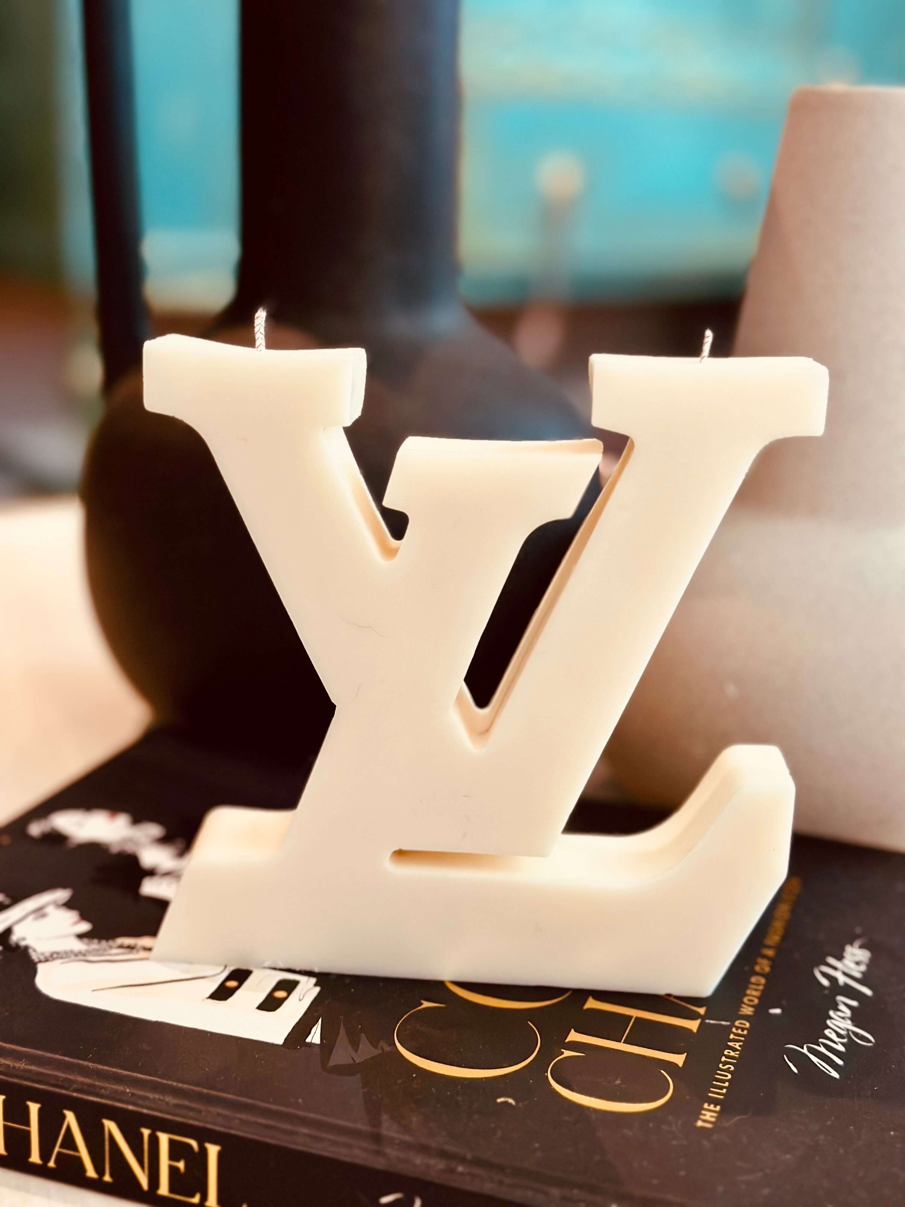 This LV Inspired Luxury Soy Wax Candle is the perfect addition to any stylish and sophisticated atmosphere.

With its unique design and high-quality materials, it adds a touch of luxury and elegance to any room. Expertly crafted with attention to detail, it exudes professionalism and class.