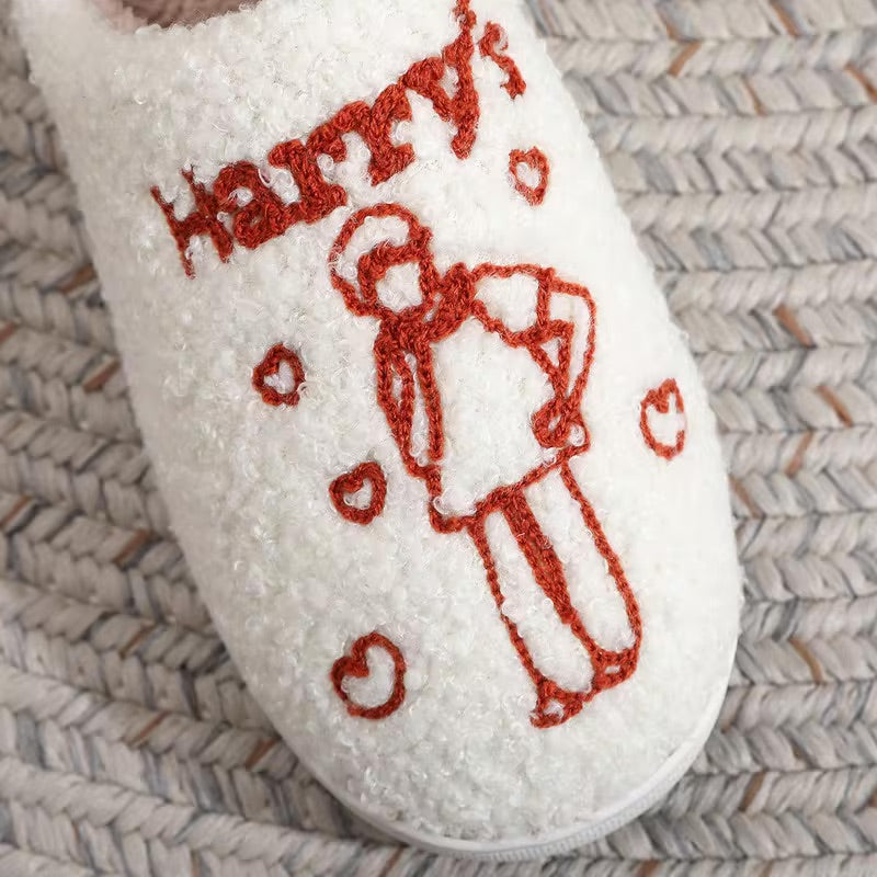 Plush Harry's House Inspired Slippers