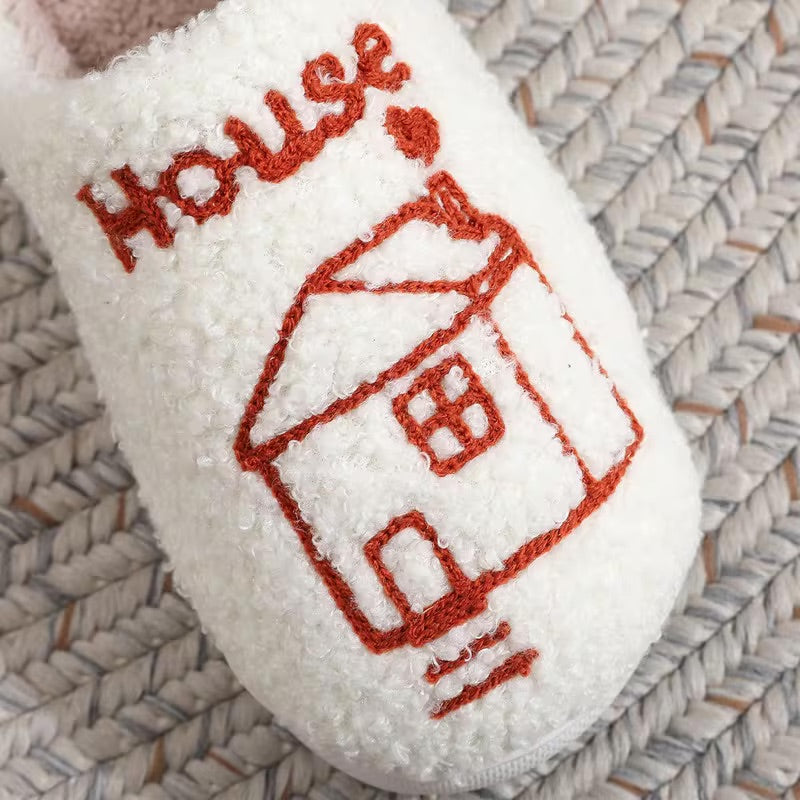 Plush Harry's House Inspired Slippers