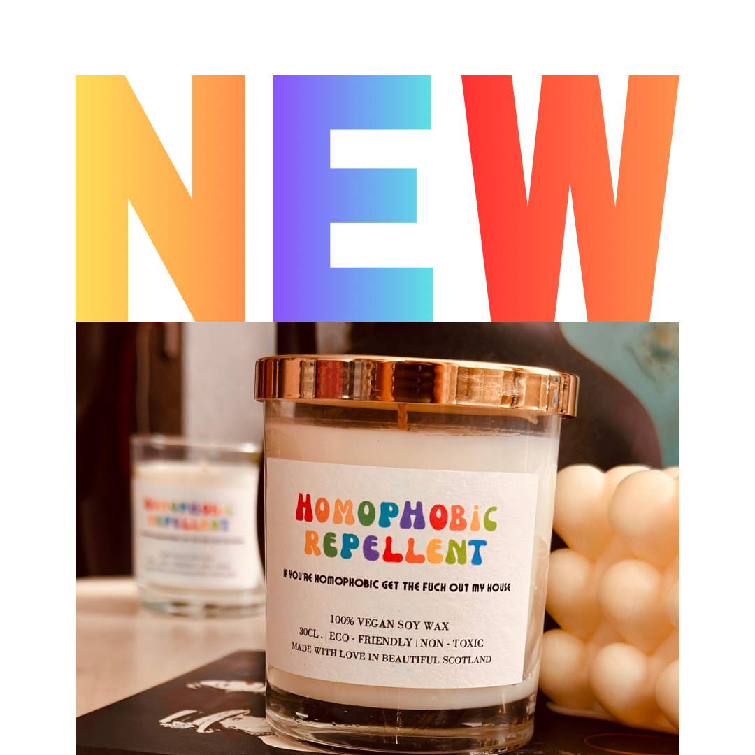 Experience the ultimate in luxury with our LGBTQ+ Scented Candle, specially crafted to commemorate Pride Month. Our 300ml vegan candle is made from 100% eco-friendly soy wax, providing a clean and long-lasting burn. Its elegant glass jar adds sophistication to any space. With a humorous and uplifting quote, this candle is guaranteed to bring joy and positivity to your day. Show your pride and support with this exceptional candle - available now!